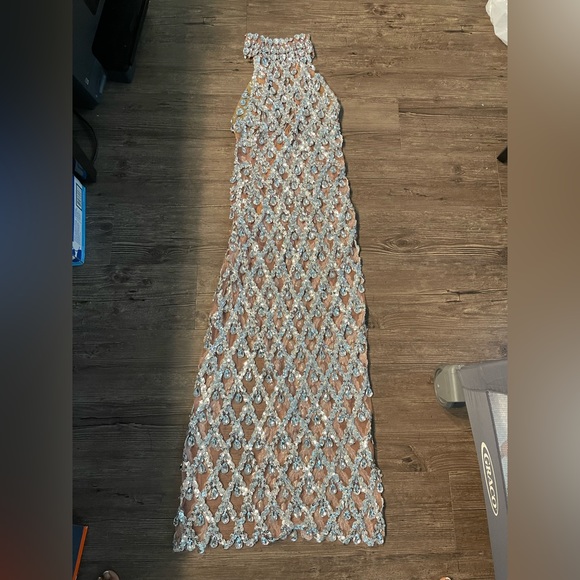 Rhinestone Maternity Dress for Sale. Can wear at as a regular dress or maternity - Picture 7 of 10